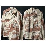 US Military USMC 6-Color Desert Camouflage Shirt a