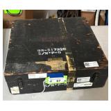 Three Wooden and Metal Storage Boxes with Foam Ins