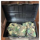 Camouflage Jackets and Pants with Storage Case
