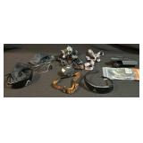 Tactical Gear with Headlamp, Holster, and Sunglass