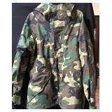 Military Camo Parka, Trousers, and South African W