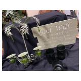 Decorative Candle Holders and Wall Art