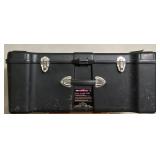 Contico Black Plastic Storage Case With Latches