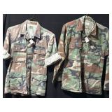 USMC Camouflage Utility Jackets and Shirt