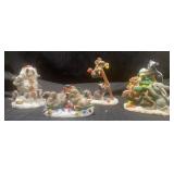 Charming Tails Christmas Figurines, Fitz and Floyd