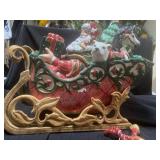 Fitz and Floyd Vintage Sleigh Cookie Jar