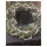 23.5' x 13.5' Reindeer Card Holder & 30' Wreath
