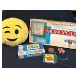 1962 'Password' Game, Monopoly Set, and Collectibl