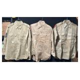 WWII-Era Military Uniform Shirts and Pants with In