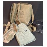 US Military M9 Gas Mask Set with Accessories
