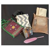 Purse Bags, Microfiber Towel, and Accessories
