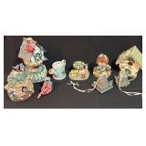 Small Birdhouse and Garden-Themed Collectibles