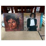 Michael Jackson Thriller and Off the Wall Vinyl