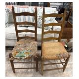Ladder-Back Wooden Chairs