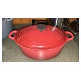 Le Creuset Red Oval Dutch Oven