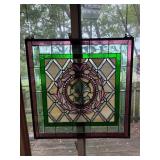 Stained Glass Hanging Panel