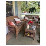Wicker Patio Furniture Set