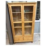 Wood Cabinet with Doors
