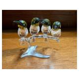 Swarovski Crystal "Bee-Eaters" Figurine, Model 1