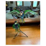 Swarovski Bee-Eaters Crystal Figurine by Heinz Tab