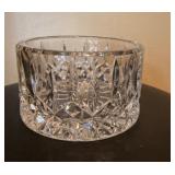 Cut Crystal Bowl with Starburst Design