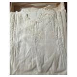 White Embroidered Cotton Garments