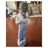 Vintage LLADRO Mechanic Boy with A Hammer Figurine