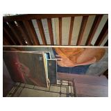 Seven Canvas Paintings in Various Styles