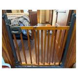 Wooden Baby Gate with Metal Hardware
