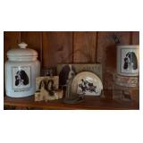 Spaniel-Themed Ceramics and Decor