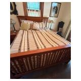 Wooden Bed Frame 69ï¿½ x 86ï¿½