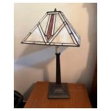 Stained Glass Mission Style Table Lamp