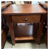 Wood Side Table