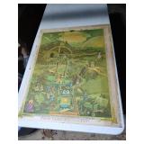 'From Darkness to Light' Masonic Lithograph