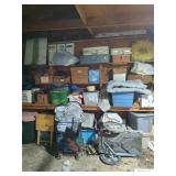 Contents of Left Side of Back Wall - Read Details