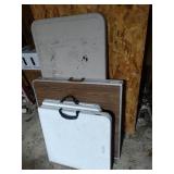 4 Folding Tables