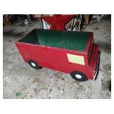 Hand Crafted Delivery Truck Toy Box
