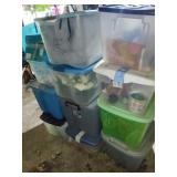 Totes Full of Decorative Items