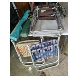 6 Assorted Folding Lawn / Camping Chairs
