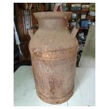 Old Metal Milk Can