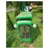 Metal Tractor Style Table