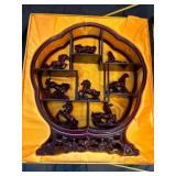Yi Lin Arts Treasures of China Horse Figurine Set
