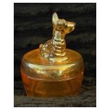 Jeannette Glass Co.ï¿½marigold carnival glass