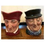 Two Royal Doulton Character Jugs