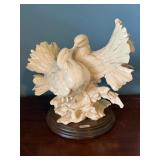 Vintage 1980s Giuseppe Armani 'Kissing Doves'