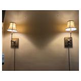 Wall-Mounted Sconces With Fabric Shades