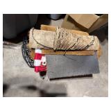 Outdoor Items Including Flag, Coir Mats,