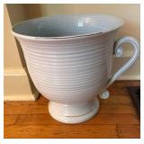 Large White Ceramic Planter