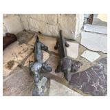 Cast Iron Dachshund Boot Scrapers