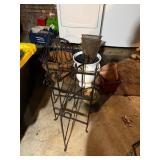 Garden Planters and Metal Plant Stands